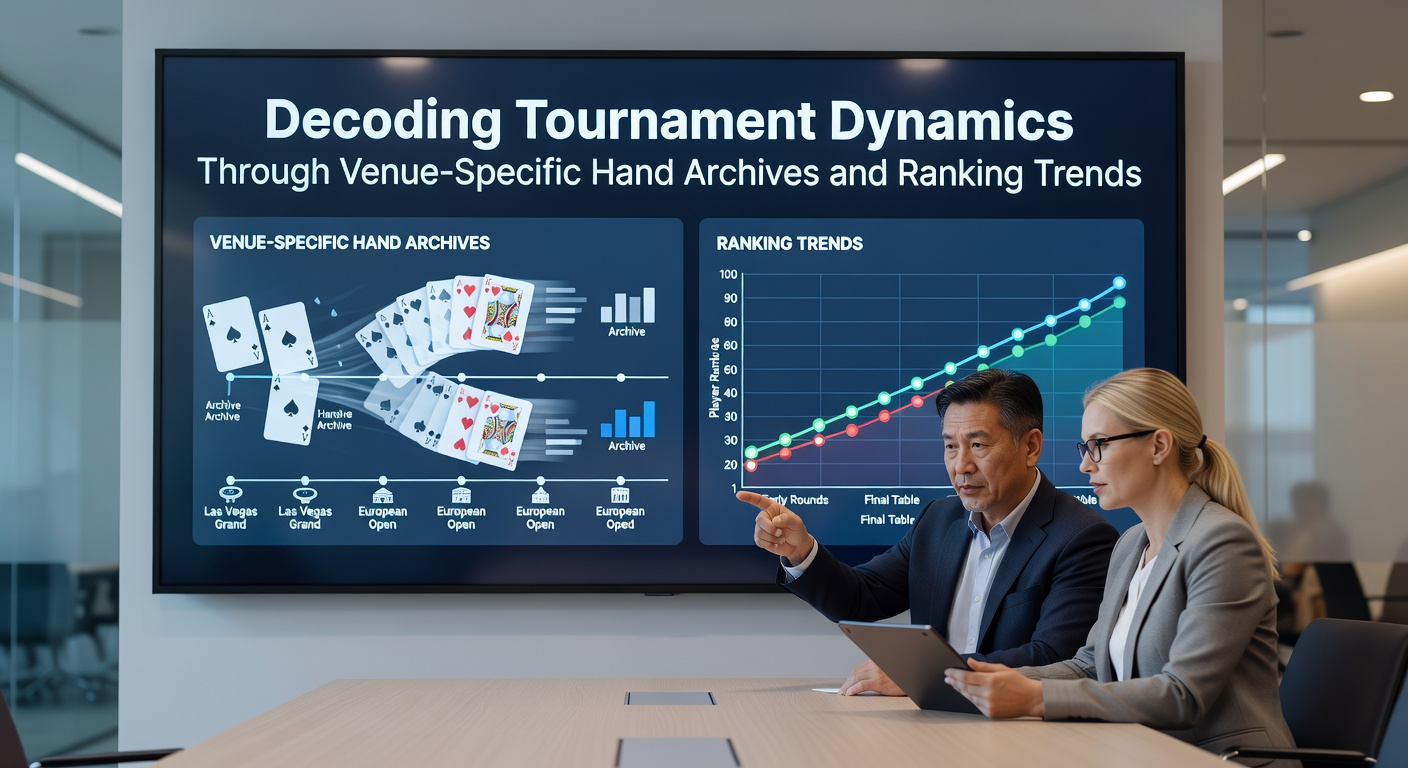 Analyse von Handarchiven in Poker-Venues mit Fokus auf Ranglistentrends und Turnierdaten