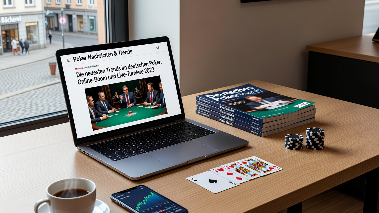 Poker-Turniere und Spieler an den Tischen im King's Resort Rozvadov während eines großen Festivals