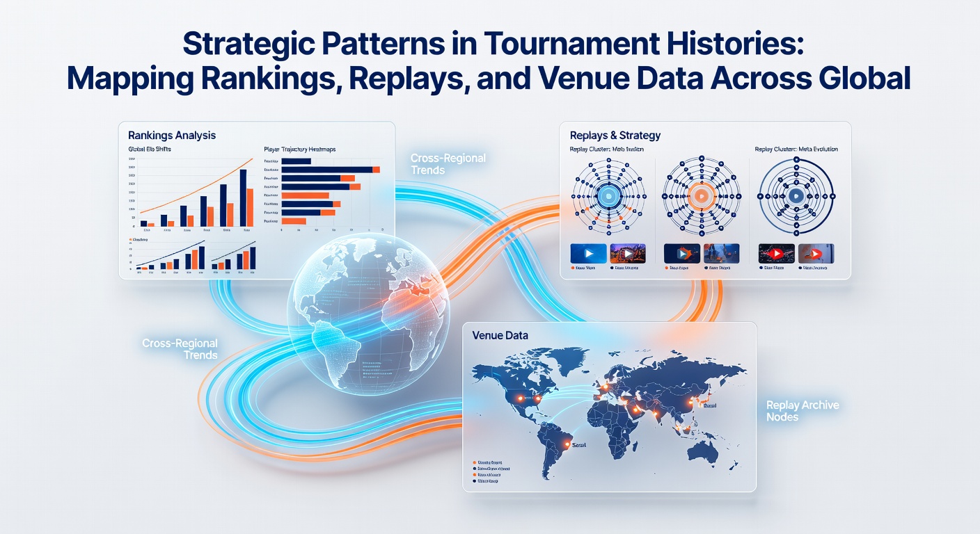 Karte mit globalen Poker-Venues und verknüpften Turnierdaten