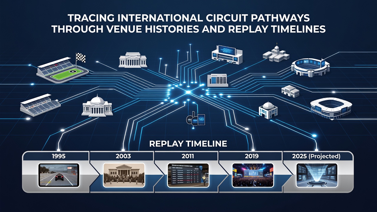 Analyse von Replay-Timelines und Venue-Historien in globalen Poker-Circuits